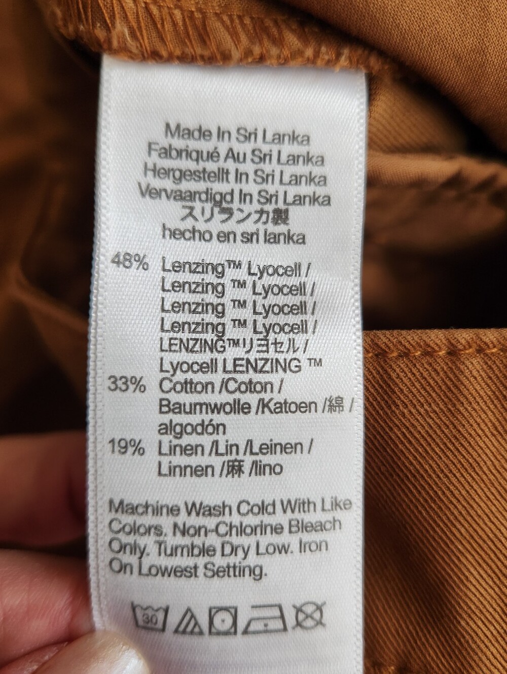 Madewell Harlow Wide-Leg High-Waist Pants in Brown 4P - Picture 11 of 14